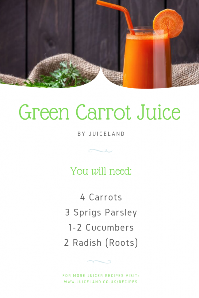 Green Carrot Juice Recipe